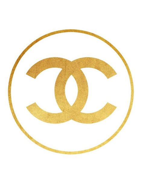 logo chanel dorado|chanel logo colors.